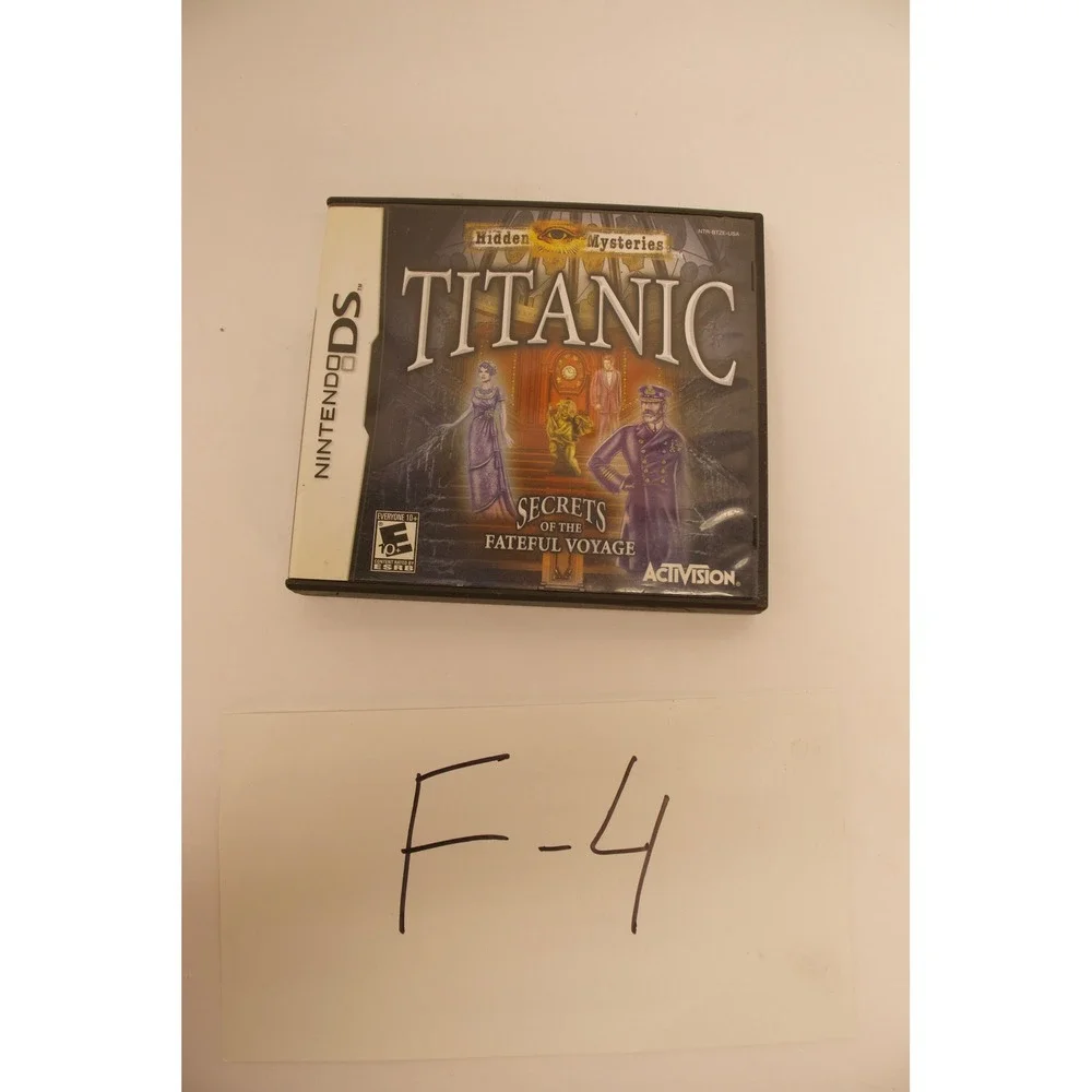 Hidden Mysteries Titanic Secrets of the Fateful Voyage NintendoDS & Harry Potter